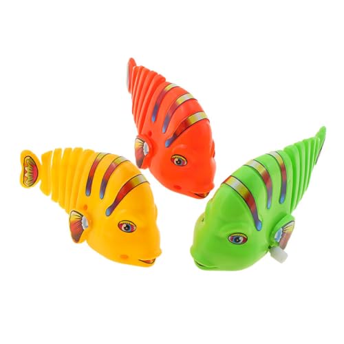 Abaodam 3 Stück Teiliges Aufzieh Fischspielzeug Swingendes Cartoon Fischspielzeug aus Sicherem für Interaktives Wasserspielzeug für Badewanne und Pool Fördert Hand Augen Abaodam 3 Stück Teiliges Aufzieh Fischspielzeug Swingendes Cartoon Fischspielzeug aus Sicherem für Interaktives Wasserspielzeug für Badewanne und Pool Fördert Hand Augen von Abaodam