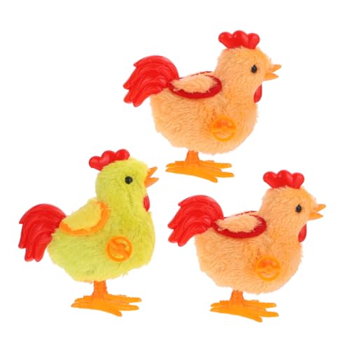 Abaodam 3 Stück Teiliges Aufziehspielzeug Hüpfendes Plüschküken Wind Up Huhn Party Dekoration Kinderspielzeug Flauschige Kleine Küken für Ostern und Festlichkeiten Abaodam 3 Stück Teiliges Aufziehspielzeug Hüpfendes Plüschküken Wind Up Huhn Party Dekoration Kinderspielzeug Flauschige Kleine Küken für Ostern und Festlichkeiten von Abaodam