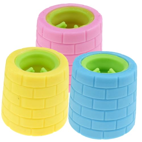 Abaodam 3 Stück Teiliges Frosch Stress Elastisches Quetschspielzeug zur Angst Stresslinderung für Erwachsene Langlebig Formbeständig Entspannendes Stressabbau Abaodam 3 Stück Teiliges Frosch Stress Elastisches Quetschspielzeug zur Angst Stresslinderung für Erwachsene Langlebig Formbeständig Entspannendes Stressabbau von Abaodam