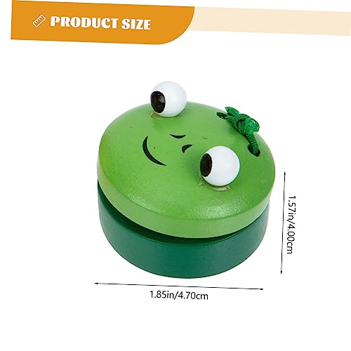 Abaodam 3 Stück Teiliges Holz Castanets Bunte Orff Musikinstrumente für Pädagogisches Schlagzeugspielzeug Fördert Sensorische Entwicklung und Musikalisches Lernen Jungen Mädchen von Abaodam