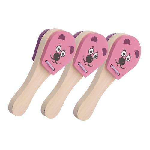 Abaodam 3stücke Holz Mäusespielzeug Kastagnetten Für Junge Mädchen Musikspielzeug Aus Holz Tierinstrumente Für Kleinkinder Und Junge Mädchen Klangspielzeug Für Früherziehung Abaodam 3stücke Holz Mäusespielzeug Kastagnetten Für Junge Mädchen Musikspielzeug Aus Holz Tierinstrumente Für Kleinkinder Und Junge Mädchen Klangspielzeug Für Früherziehung von Abaodam