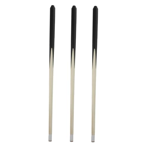 Abaodam 3 Stück Teiliges Mini Pool Queue Sticks für Tischbillard Schläger aus Holz Sicher Tragbar für Spielzimmer und Freizeitaktivitäten Abaodam 3 Stück Teiliges Mini Pool Queue Sticks für Tischbillard Schläger aus Holz Sicher Tragbar für Spielzimmer und Freizeitaktivitäten von Abaodam