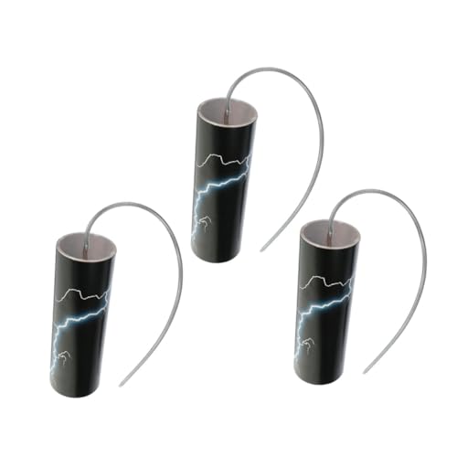 Abaodam 3 Stück Teiliges Orff Percussion-Instrument Set mit Thunder Sound Tubes für Pädagogisches Musikspielzeug mit Sicherem Kunststoff für Vorschule Musikentdeckung und von Abaodam