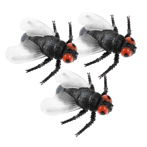 Abaodam 3 Stück Teiliges Realistische Kunststoff Fliegen Figuren Detailgetreue Insekten Spielzeuge für Pädagogische Tierfiguren aus Plastik Lernmaterial für Naturerkundung und Abaodam 3 Stück Teiliges Realistische Kunststoff Fliegen Figuren Detailgetreue Insekten Spielzeuge für Pädagogische Tierfiguren aus Plastik Lernmaterial für Naturerkundung und von Abaodam