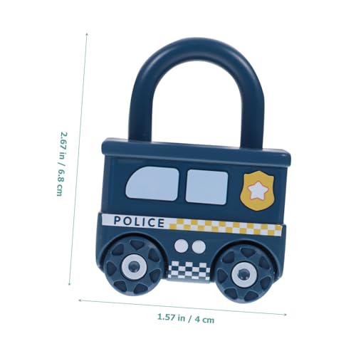 Abaodam 3 Stück Teiliges Schloss Schlüsselspielzeug für Kleinkinder Sensorisches Lernspielzeug aus Fördert Feinmotorik und Problemlösung Sicher und Handlich für Junge Zufällige Farbe Abaodam 3 Stück Teiliges Schloss Schlüsselspielzeug für Kleinkinder Sensorisches Lernspielzeug aus Fördert Feinmotorik und Problemlösung Sicher und Handlich für Junge Zufällige Farbe von Abaodam