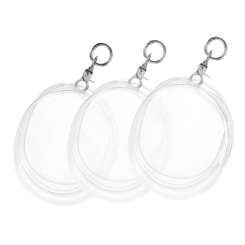 Abaodam 3 Stück Teiliges Transparentes Puppentragetaschen Schlüsselanhänger Leichte PVC Aufbewahrungstasche für Puppen Kratzfest Tragbar für Schule und Ausflüge Vielseitig Einsetzbar Abaodam 3 Stück Teiliges Transparentes Puppentragetaschen Schlüsselanhänger Leichte PVC Aufbewahrungstasche für Puppen Kratzfest Tragbar für Schule und Ausflüge Vielseitig Einsetzbar von Abaodam