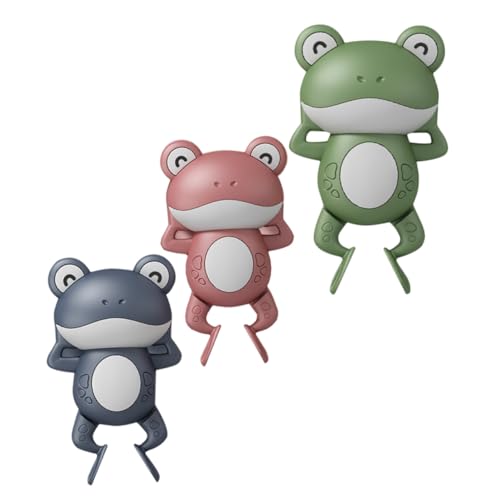 Abaodam 3 Stück Teiliges Wind up Bade Kleinkinder Schwimmende Bunte Frosch badetier Figuren Sicher und Spaßig für Badewanne Pool und Sommer badespaß Abaodam 3 Stück Teiliges Wind up Bade Kleinkinder Schwimmende Bunte Frosch badetier Figuren Sicher und Spaßig für Badewanne Pool und Sommer badespaß von Abaodam