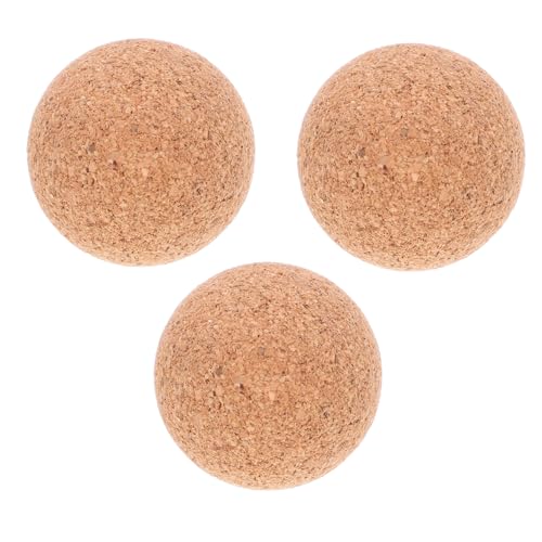 Abaodam 3 Stück Tischfußball hallenfussball Indoor Fussball Sportliches holzspielsachen Foosball Kickertischteile tragbare Minibälle Mini Tischkicker Kickerbälle ersetzen hölzern von Abaodam