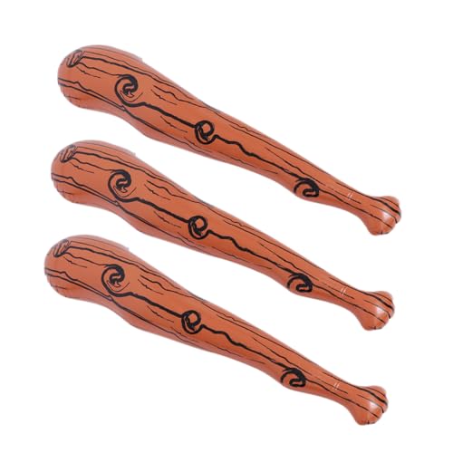 Abaodam 3 Stück aufblasbarer Stock für kinderspielzeug hühner Golfbälle Badminton Aufblasbare Fledermausspielzeuge jubeln Stöcke PVC Brown Abaodam 3 Stück aufblasbarer Stock für kinderspielzeug hühner Golfbälle Badminton Aufblasbare Fledermausspielzeuge jubeln Stöcke PVC Brown von Abaodam