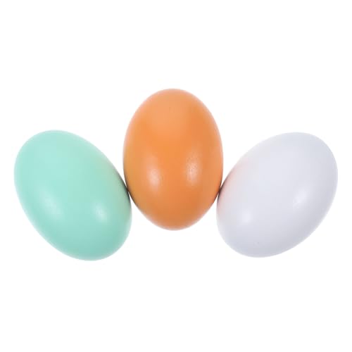 Abaodam 3 Stück nachgeahmte Eier kreatives Ei Eierdekorationen für den Desktop Eierständer Ostereier basteln Easter holzdeko Party-Ei-Dekorationen Holzeier zum bemalen hölzern Abaodam 3 Stück nachgeahmte Eier kreatives Ei Eierdekorationen für den Desktop Eierständer Ostereier basteln Easter holzdeko Party-Ei-Dekorationen Holzeier zum bemalen hölzern von Abaodam