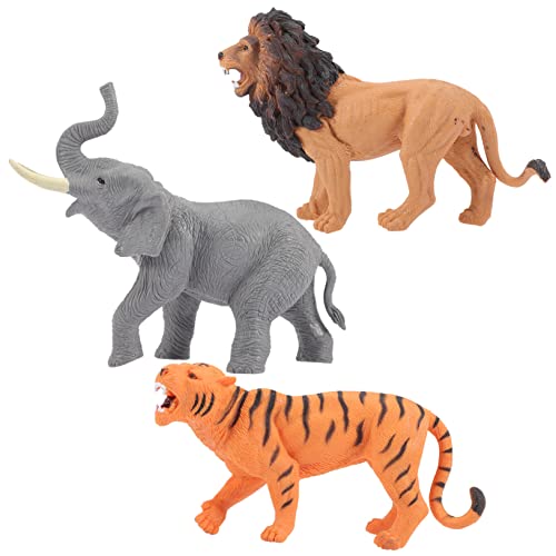 Abaodam 3 Stücke Dschungel Tier Modell Die Tier Tiere Plüsch Wilde Figur Gefüllte Zubehör Simulation Tier Modell Figuren Desktop Tier Kunststoff Abaodam 3 Stücke Dschungel Tier Modell Die Tier Tiere Plüsch Wilde Figur Gefüllte Zubehör Simulation Tier Modell Figuren Desktop Tier Kunststoff von Abaodam