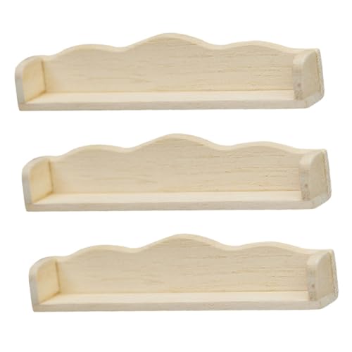 Abaodam 3 Stücke Puppenhaus Wand Regal Maßstab 1:12 Miniatur Puppenhaus Zubehör Puppe Lagerung Wand Regal Rack Für Küche Szene Abaodam 3 Stücke Puppenhaus Wand Regal Maßstab 1:12 Miniatur Puppenhaus Zubehör Puppe Lagerung Wand Regal Rack Für Küche Szene von Abaodam