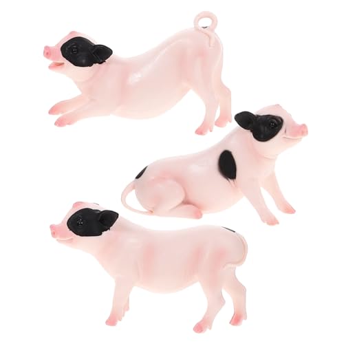 Abaodam 3 Stücke Tierfiguren kinderspielzeug Children Toys gartendeko bauernhoftiere Figuren Simulation Figur lebensechtes Simulationstiermodell Modellschwein PVC Abaodam 3 Stücke Tierfiguren kinderspielzeug Children Toys gartendeko bauernhoftiere Figuren Simulation Figur lebensechtes Simulationstiermodell Modellschwein PVC von Abaodam