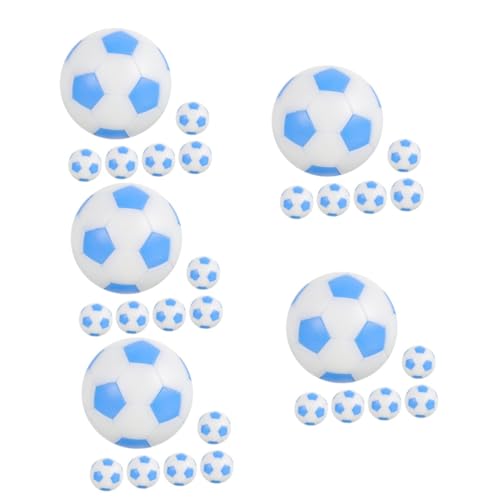 Abaodam 30 STK Mini-fußball Zubehör Für Kickerspiele Tischfußball Für Erwachsene Austauschbare Kickerbälle Zubehör Für Tischfußball Tischfußballspiele Tischtennis Schreibtisch Plastik von Abaodam