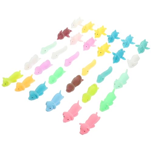 Abaodam 30 Stück Dehnbare Fingerspielzeuge für Kinder Lustige Tierkatapultspielzeuge aus TPR für Stressfreies Spielen und Kreative Aktivitäten Abaodam 30 Stück Dehnbare Fingerspielzeuge für Kinder Lustige Tierkatapultspielzeuge aus TPR für Stressfreies Spielen und Kreative Aktivitäten von Abaodam
