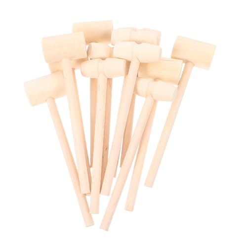 Abaodam 30 Stück Miniatur-holzhämmer, Holzspielzeug, Simulationshämmer, Wartungswerkzeuge, Lernspielzeug Für Kinder, Geburtstagsparty, Spielezubehör, Hellgelb Abaodam 30 Stück Miniatur-holzhämmer, Holzspielzeug, Simulationshämmer, Wartungswerkzeuge, Lernspielzeug Für Kinder, Geburtstagsparty, Spielezubehör, Hellgelb von Abaodam