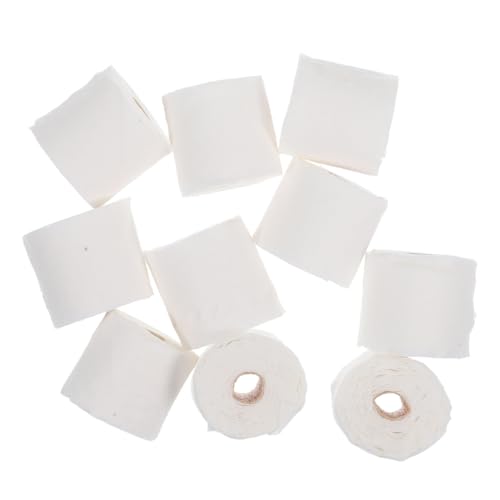 Abaodam Puppenhaus-küchen- Und Badezimmerzubehör 30 Stück Mini-papierhandtuchrollen Miniatur-seidenpapier Spielzeug-seidenpapier Für Puppenhaus von Abaodam