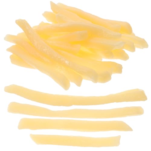 Abaodam 30 Stück Teiliges Fake French Fries Modellspielzeug Realistische Deko für Partys Fotografie und Spielküchen Lebensechte Nachbildung von Pommes Frites Abaodam 30 Stück Teiliges Fake French Fries Modellspielzeug Realistische Deko für Partys Fotografie und Spielküchen Lebensechte Nachbildung von Pommes Frites von Abaodam