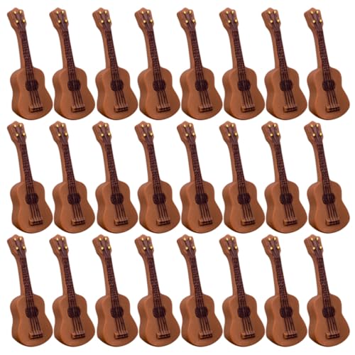 Abaodam 30 Stück Teiliges Kleine Miniatur Gitarren Modell Realistisch Detailgetreu für Puppenhaus Dekoration Musikliebhaber Kompakt ohne Wartung für Büro und Zuhause Abaodam 30 Stück Teiliges Kleine Miniatur Gitarren Modell Realistisch Detailgetreu für Puppenhaus Dekoration Musikliebhaber Kompakt ohne Wartung für Büro und Zuhause von Abaodam