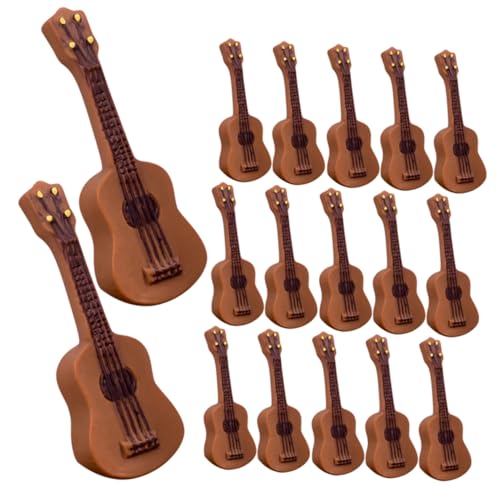 Abaodam 30 Stück Teiliges Mini Gitarren Modellset aus Langlebigem Harz Detailgetreue Musikinstrument Dekoration für Puppenhaus Realistische Miniatur Gitarre für Sammler und Musikliebhaber Abaodam 30 Stück Teiliges Mini Gitarren Modellset aus Langlebigem Harz Detailgetreue Musikinstrument Dekoration für Puppenhaus Realistische Miniatur Gitarre für Sammler und Musikliebhaber von Abaodam