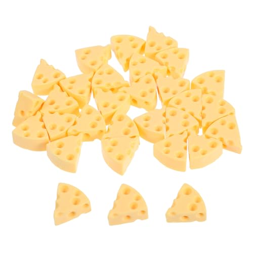 Abaodam 30 Stück Teiliges Mini Käsefiguren aus Robustem Resin Realistische Miniatur Küchen und Puppenhaus Dekoration für DIY Bastelprojekte Kreative Foto Requisiten und Sensorisches Abaodam 30 Stück Teiliges Mini Käsefiguren aus Robustem Resin Realistische Miniatur Küchen und Puppenhaus Dekoration für DIY Bastelprojekte Kreative Foto Requisiten und Sensorisches von Abaodam