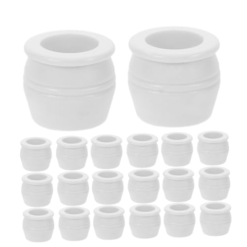 Abaodam 30 Stück Teiliges Miniatur Realistische Mini-pflanzgefäße für DIY Mikrolandschaften Mini-Bonsai-Dekoration Puppenhaus-gartenfiguren Vielseitige Miniatur-Modelle von Abaodam