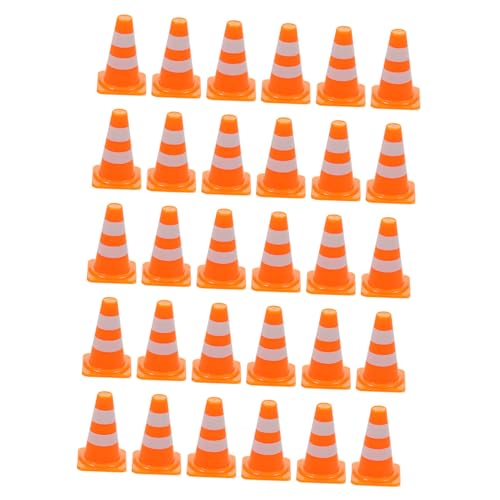 Abaodam Verkehrszeichen-spielzeugset Mini- 30-teilig Verkehrssperren-Spielzeug BAU-verkehrszeichen-Spielzeug Für Jungen Und Mädchen von Abaodam