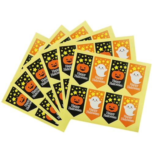 Abaodam 30St Halloween-Aufkleber Halloween Halloween assecoires Tattoo-Aufkleber für Halloween-Armbänder Bausatz Festival- Festival-Taschenverpackungsaufkleber von Abaodam