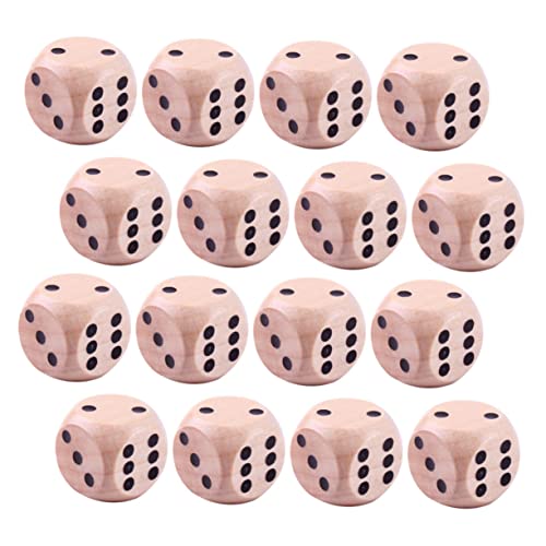 Abaodam 30St Punktwürfel aus Holz Spiel Kunstwürfel Q-Less-Wortwürfel bang The dice Game настольные игры Garden Games Holzwürfel sechseckige Punktwürfel Party -Requisiten hölzern Abaodam 30St Punktwürfel aus Holz Spiel Kunstwürfel Q-Less-Wortwürfel bang The dice Game настольные игры Garden Games Holzwürfel sechseckige Punktwürfel Party -Requisiten hölzern von Abaodam