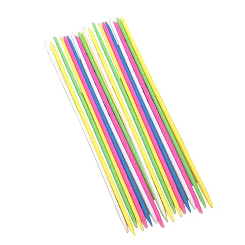 Abaodam 30St riesige Pick-up-Sticks dreieckiger Aufbringen partyspiel triang dreieckszügel Eltern-Kind-Spiel Stöcke für aufheben Pick-up-Sticks-Spiel Bambus von Abaodam