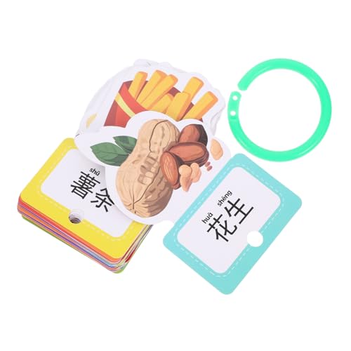 Abaodam 30st Früherziehungskarten Englisches Lernspielzeug Lernkarten Kindergarten Kinderzubehör Interessantes Kinderspielzeug Spielkarten Lernkarten Für Vorschulkinder Papier von Abaodam