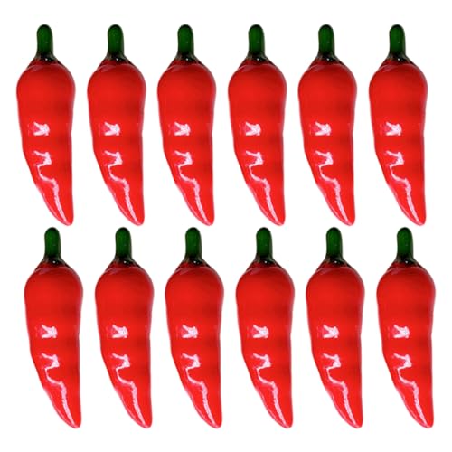 Abaodam 30st Simuliertes Gemüse Kleine Chili-Dekoration Spielzeugnahrung Simulation Für Die Küche Mini-Chili-Pfeffer Simulierte Pfeffermodelle Gefälschte Peperoni Schaum Rot Abaodam 30st Simuliertes Gemüse Kleine Chili-Dekoration Spielzeugnahrung Simulation Für Die Küche Mini-Chili-Pfeffer Simulierte Pfeffermodelle Gefälschte Peperoni Schaum Rot von Abaodam