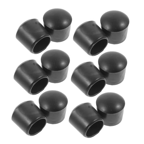Abaodam 32 Stück Tischfußball Schutz Rohrstopper Tischfußball Abdeckungen Kunststoff Schraubkappen Endhülsen Spitzenschutz Spitzenstopfen von Abaodam