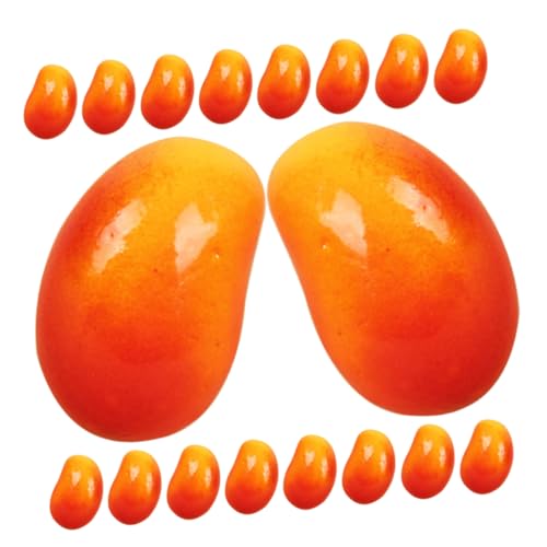 Abaodam 32Stücke Mini Künstliche Mangos Realistische Deko für Puppenhaus Vielseitig Einsetzbar Langlebig und Leicht für Kreative Dekorationen und Events Abaodam 32Stücke Mini Künstliche Mangos Realistische Deko für Puppenhaus Vielseitig Einsetzbar Langlebig und Leicht für Kreative Dekorationen und Events von Abaodam
