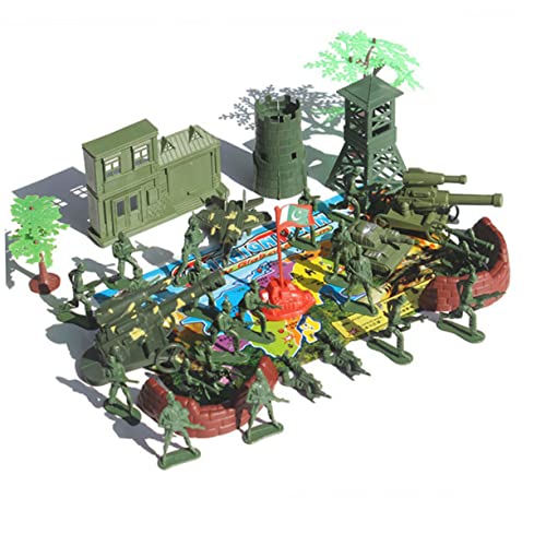 Abaodam 37 Stück Militärsoldat Spielset Spielspielzeug vorgeben Soldatenmodell Figur für kinderspielzeug Militärszene militärisches Sandtischspielzeug Green Abaodam 37 Stück Militärsoldat Spielset Spielspielzeug vorgeben Soldatenmodell Figur für kinderspielzeug Militärszene militärisches Sandtischspielzeug Green von Abaodam