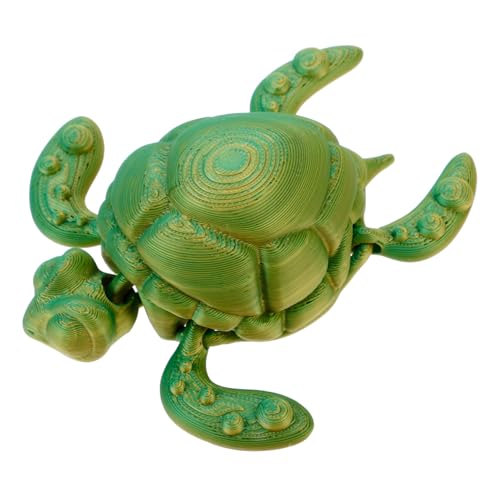 Abaodam 3D -Druckschildkrötenmodell klein Meeresschildkröten-Statue Dekorate künstliches Schildkrötenmodell Simulation Schildkrötendekoration gefälschtes Tiermodell Modelltier Plastik Grün Abaodam 3D -Druckschildkrötenmodell klein Meeresschildkröten-Statue Dekorate künstliches Schildkrötenmodell Simulation Schildkrötendekoration gefälschtes Tiermodell Modelltier Plastik Grün von Abaodam