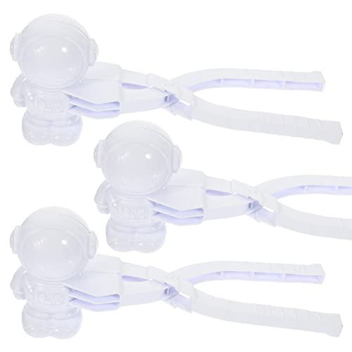 Abaodam 3St Astronauten-Schneemodell für kinderspielzeug Schneeballclip-Party Schneekugel-Becher-Set Sandkastenspielzeug liefert Schneemannmacher im Freien Plastik Abaodam 3St Astronauten-Schneemodell für kinderspielzeug Schneeballclip-Party Schneekugel-Becher-Set Sandkastenspielzeug liefert Schneemannmacher im Freien Plastik von Abaodam