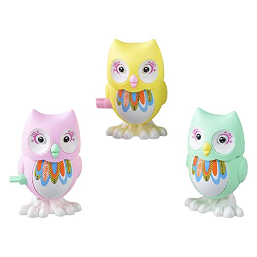 Abaodam 3St Aufzieh kinderspielzeug für Kid Toys Tierfiguren spielzeuge Eulen-Uhrwerkmodelle Eulen-Uhrwerkspielzeug Uhrwerk- Plastik Abaodam 3St Aufzieh kinderspielzeug für Kid Toys Tierfiguren spielzeuge Eulen-Uhrwerkmodelle Eulen-Uhrwerkspielzeug Uhrwerk- Plastik von Abaodam