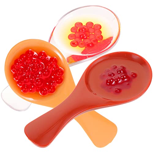 Abaodam 3St Bonbon-Modell küchenspielzeug für Kitchen Toys for Kinderspielzeug Mini- Essen Stellen Sie Sich Essen für vor PVC von Abaodam