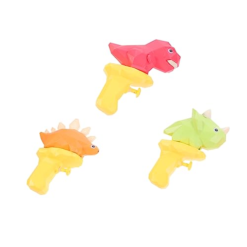 Abaodam 3St Dinosaurier-Wasserpistole Strandwasserspielzeug Spielzeug für draußen Kinderspielzeug interaktives Spielzeug Spielzeuge Strandspielzeug Dinosaurier Wasser der Sommer Geschenk von Abaodam