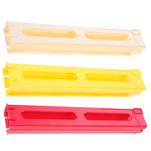 Abaodam 3St Domino-Kartenlader Verschluss Kette Gaspedal Kartenzug Schließe Kinderspiele Domino-Zugspielzeug Dominomaschine Domino elektrischer Zug Domino-Stapler Zug für Plastik von Abaodam