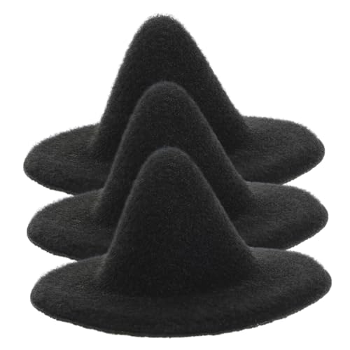 Abaodam Halloween Hexenhüte Damen Hut Set 3er Pack Zaubererhut Für Cosplay Bastelparty von Abaodam