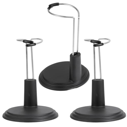 Abaodam Puppenhalter Steht Für Display Stabiler Spielzeugständer Schwarz 15 cm Puppenständerhalter Abaodam Puppenhalter Steht Für Display Stabiler Spielzeugständer Schwarz 15 cm Puppenständerhalter von Abaodam