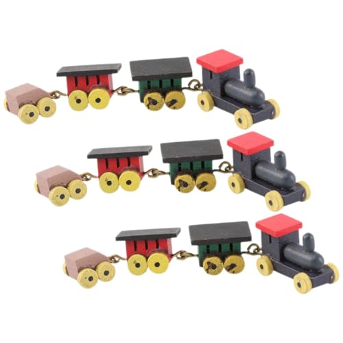 Abaodam 3St traditioneller Minizug Simulation Dampfzug Rückzugszug weihnachtszug Dekorationen Puppe Bausatz Pullet Train Holzspielzeug Zug Cartoon-Zug-Schmuck Miniatur-Eisenbahnmodelle Abaodam 3St traditioneller Minizug Simulation Dampfzug Rückzugszug weihnachtszug Dekorationen Puppe Bausatz Pullet Train Holzspielzeug Zug Cartoon-Zug-Schmuck Miniatur-Eisenbahnmodelle von Abaodam