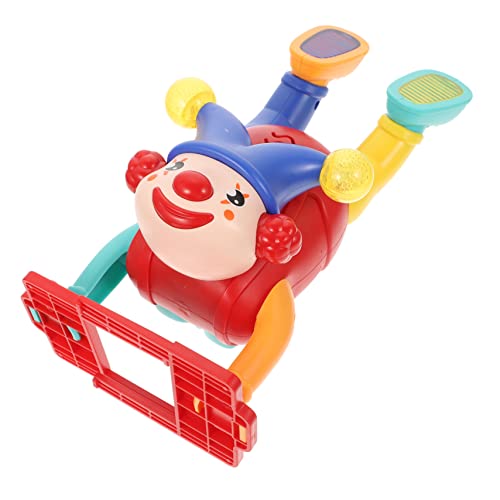 Abaodam 3st Umgekehrtes Clownspielzeug Spielzeuge Lustiges Clownspielzeug Kinder-Accessoire Vibrierendes Baby Puppe Elektronische Bauteile Produkte Für Kinder Scheinen Männer Und Frauen von Abaodam