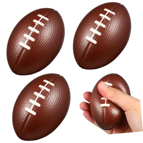 Abaodam 3Stücke Mini Sportbälle Stressball für PU Squeeze Balls für Stressabbau Partyspielzeug und Mitgebsel für Jungen Abaodam 3Stücke Mini Sportbälle Stressball für PU Squeeze Balls für Stressabbau Partyspielzeug und Mitgebsel für Jungen von Abaodam