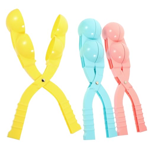 Abaodam 3Stücke Schneeballmacher Aus Ergonomische Schneeballschaufel Für Outdoor Spiele Im Hält Hände Warm Und Farben Zufällig Abaodam 3Stücke Schneeballmacher Aus Ergonomische Schneeballschaufel Für Outdoor Spiele Im Hält Hände Warm Und Farben Zufällig von Abaodam