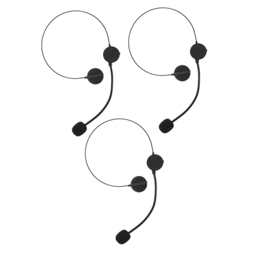 Abaodam 3 Stück Spielzeug Kopfhörer Requisite für Cosplay und Kostümpartys Gefälschtes Mikrofon Headset Robuste Bauweise Lebendiges Design für Rollenspiele und Bühnenauftritte Abaodam 3 Stück Spielzeug Kopfhörer Requisite für Cosplay und Kostümpartys Gefälschtes Mikrofon Headset Robuste Bauweise Lebendiges Design für Rollenspiele und Bühnenauftritte von Abaodam
