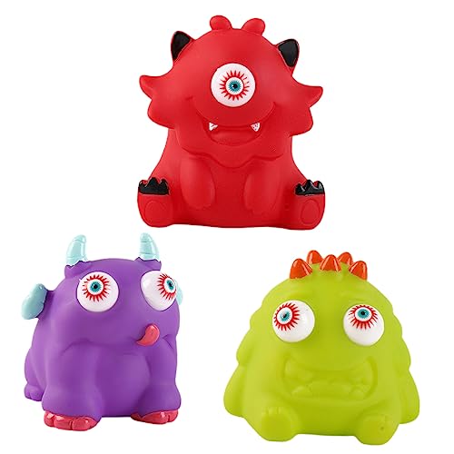 Abaodam 3Stücke Teiliges Quetschmonster Spielzeugset Stressabbau für Niedlichen Cartoon Monstern und Fidgeting und Sensorisches Abaodam 3Stücke Teiliges Quetschmonster Spielzeugset Stressabbau für Niedlichen Cartoon Monstern und Fidgeting und Sensorisches von Abaodam