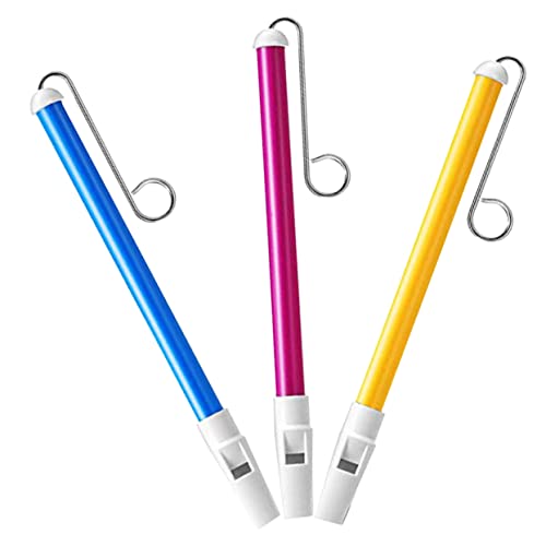 Abaodam 3Stücke Teiliges Slide Whistle für Lustiges Musikinstrument aus Langlebigen Materialien Kreatives Training für Jungen und Mädchen Fördert Musikalische Fähigkeiten von Abaodam